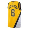 NBA Mænd Trøje Indiana Pacers Lance Stephenson 6 2022-23 Jordan Statement Edition Navy Swingman